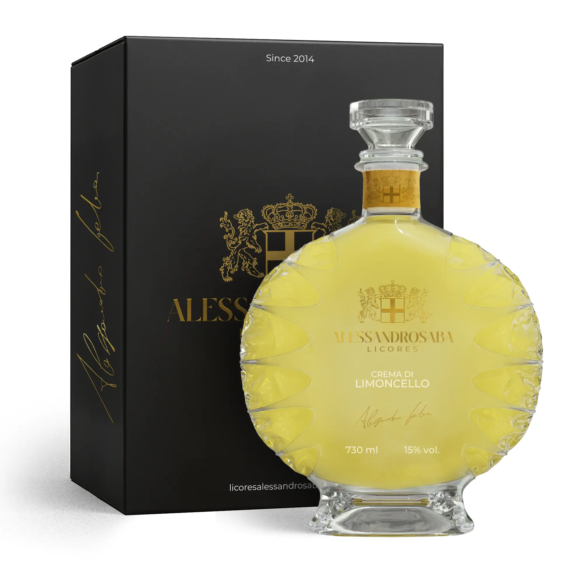 Crema di Limoncello 730 ml com limão siciliano - ideal para sobremesas e digestivos