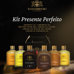 KIT02 6UN 180ML - Arancello, Crema Arancello, Limoncello, Crema Al Caffè, Better Than Sex e Crema de Dulce de Leche