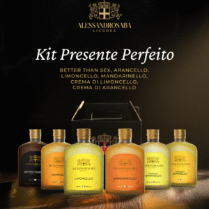 KIT03 6UN 180ML - Limoncello, Crema Limoncello, Arancello, Crema Arancello, Mandarinello e Better Than Sex